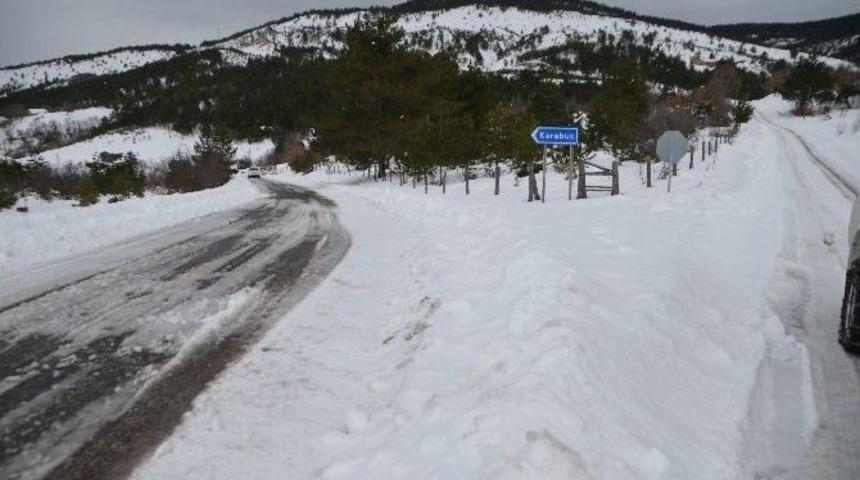 Karabük’te Kar Mücadelesi