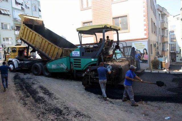 Aliağa’da Rekor Asfaltlama