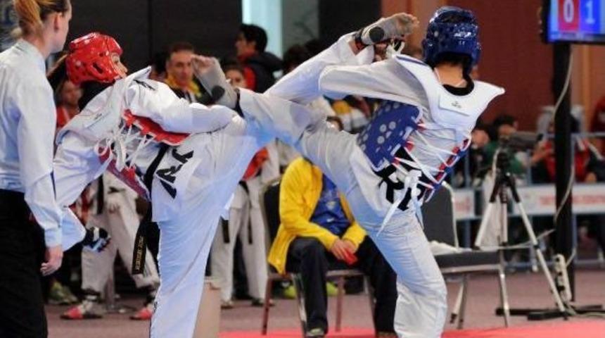 T&uuml;rkiye a&ccedil;ık tekvando 2014 turnuvası devam ediyor