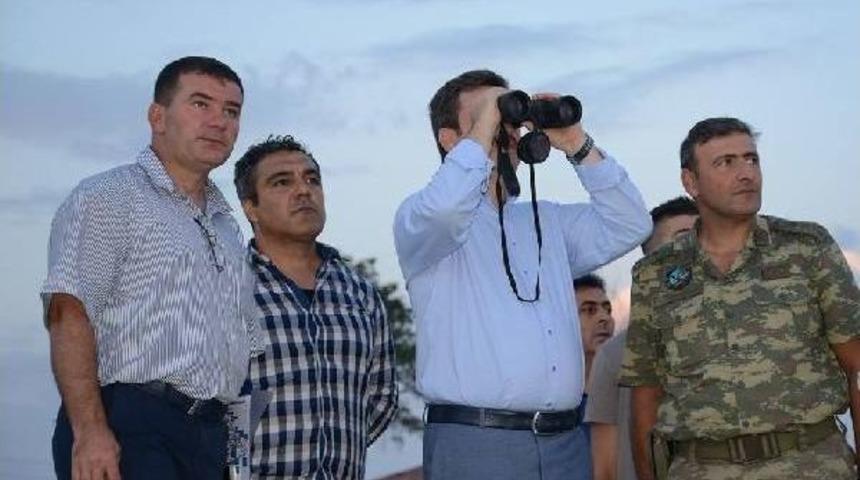 Vali &Uuml;nl&uuml;, T&uuml;rkiye- İran Sınırında Incelemelerde Bulundu