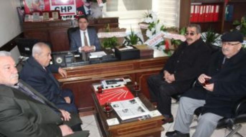 İş&ccedil;i Emeklilerinden Chp&rsquo;ye Ziyaret
