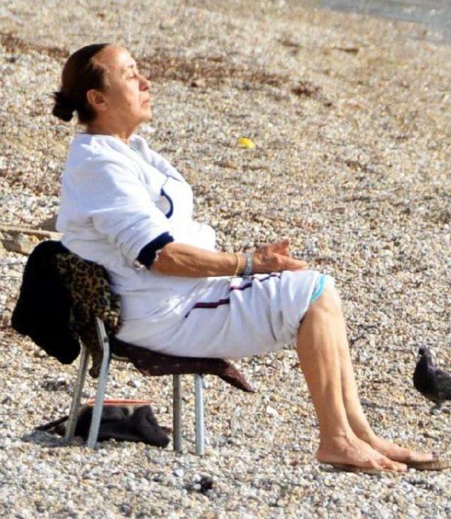 Bodrum da güneşi gören sahile koştu 1