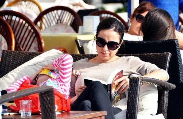 Bodrum da güneşi gören sahile koştu 3