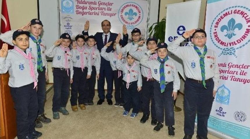 Başkan Edebali&rsquo;den Gen&ccedil;lere İzci S&ouml;z&uuml;