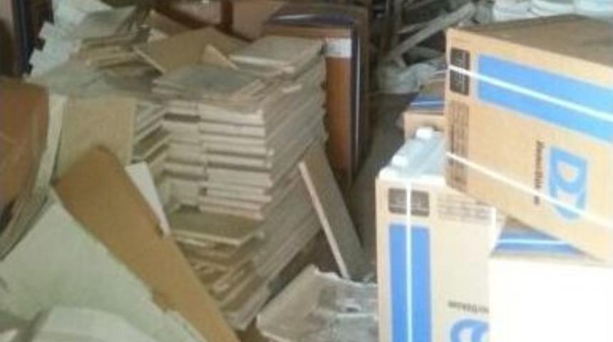 &Ccedil;alıntı Elektrikli Cihazlar Depoda Ele Ge&ccedil;irildi