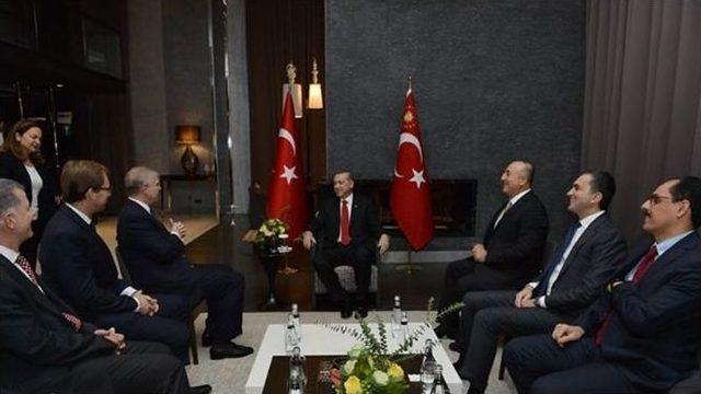 Cumhurbaşkanı Erdoğan, Yunan Dışişleri Bakanıyla G&ouml;r&uuml;şt&uuml; 2