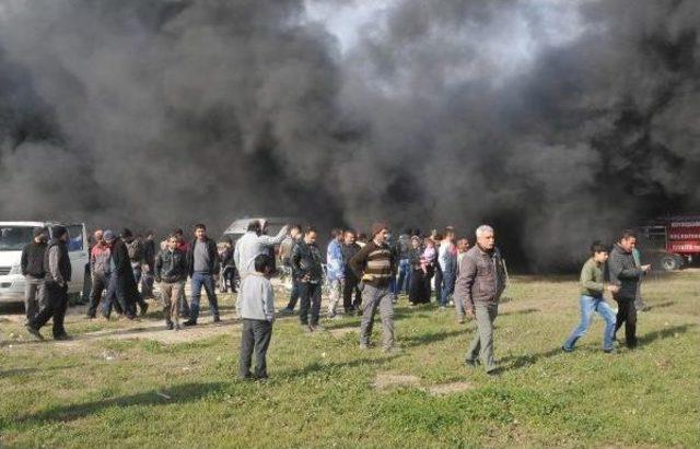 Çiftlikte Çıkan Yangın Korkuttu 3