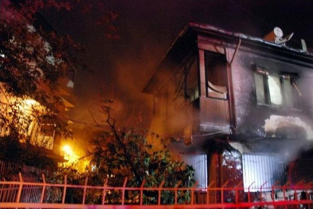 Sığınma Evinde Ş&uuml;pheli Yangın