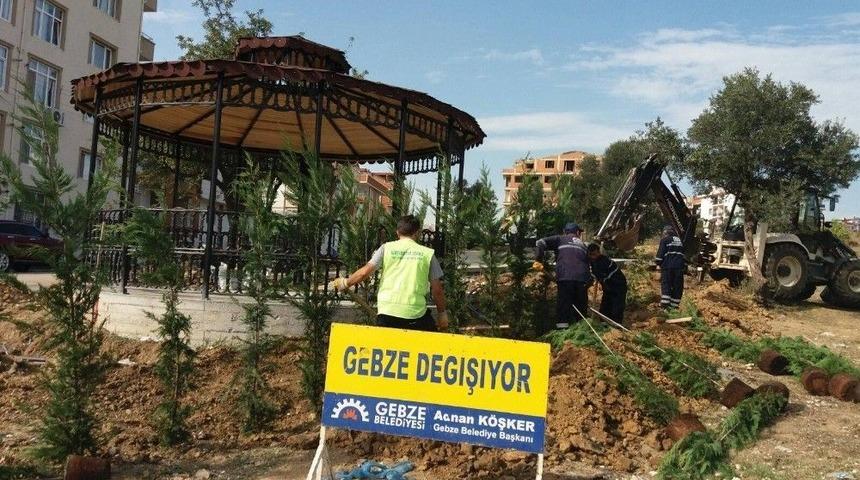 Gebze&rsquo;de Parklar Daha Yeşil