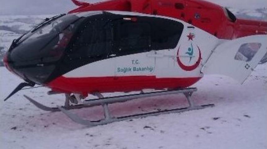 112 Helikopteri Hayat Kurtardı