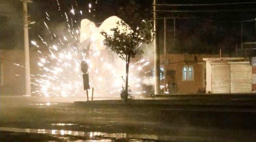 El Yapımı Bomba Elinde Patladı