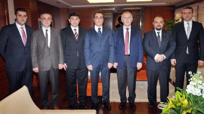 Gaplasder Y&ouml;netim Kurulundan Vali Ata&rsquo;ya Ziyaret