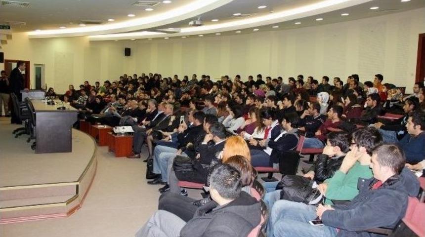 M&uuml;hendislik Fak&uuml;ltesinde Alaylı M&uuml;hendis Konulu Konferans