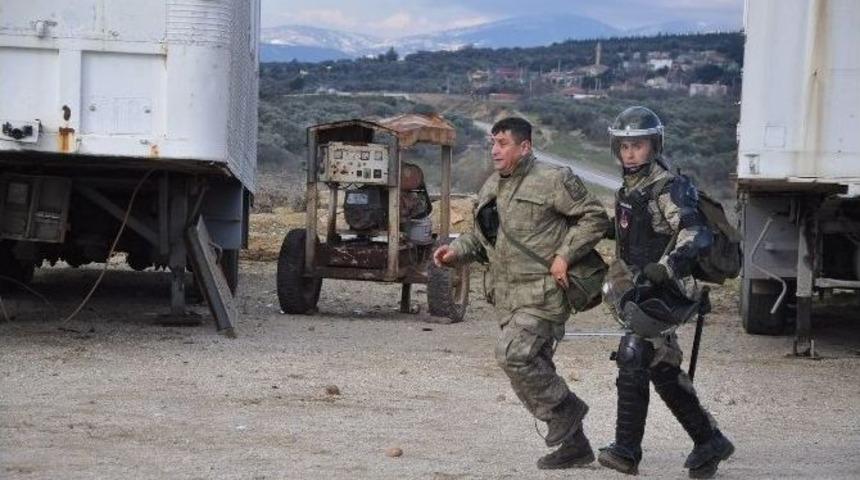 Taş Ocağı Şantiyesini Basan K&ouml;yl&uuml;lere Soruşturma