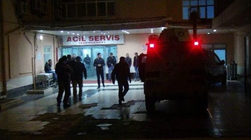 Nusaybin&rsquo;de Olaylar &Ccedil;ıktı: 2 Polis Yaralı