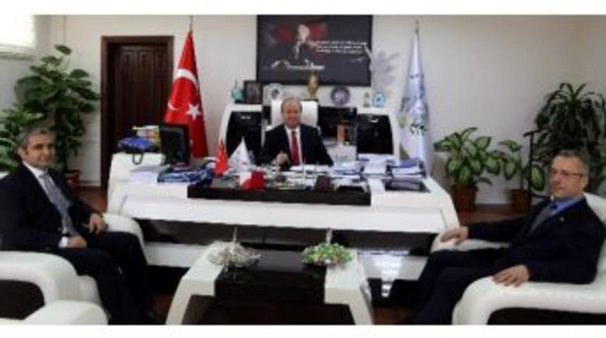 Başkan &Ouml;zakcan, Aydın Bik M&uuml;d&uuml;r&uuml; Akoğlu&rsquo;nu Ağırladı