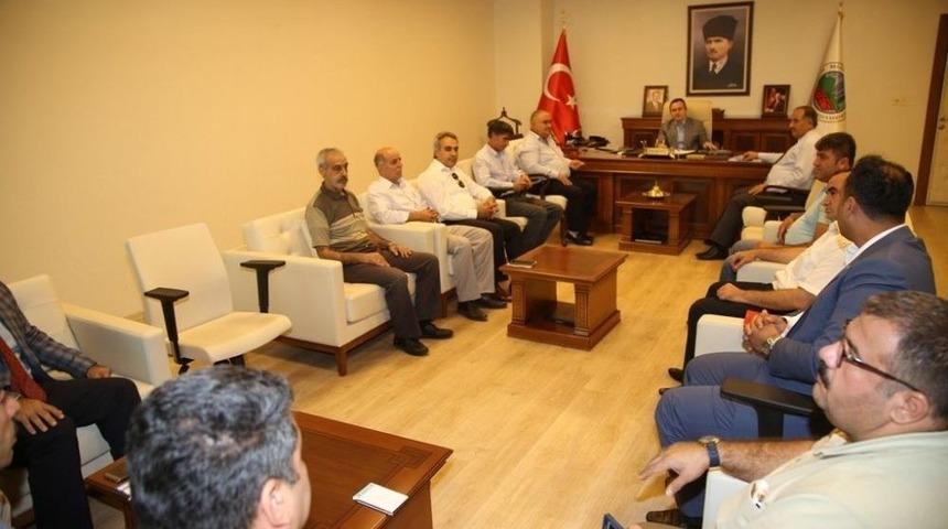 Başkan Taşkın Muhtarlarla Bir Araya Geldi