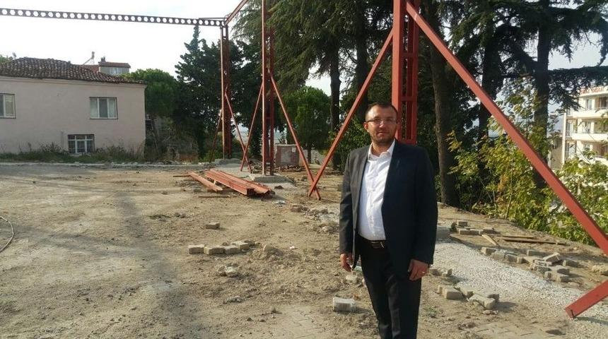 Umurbey Kapalı Pazar Yeri &Ccedil;alışmaları Başladı