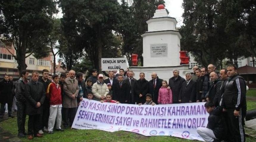 Sinop&rsquo;ta Deniz Şehitleri Anıldı