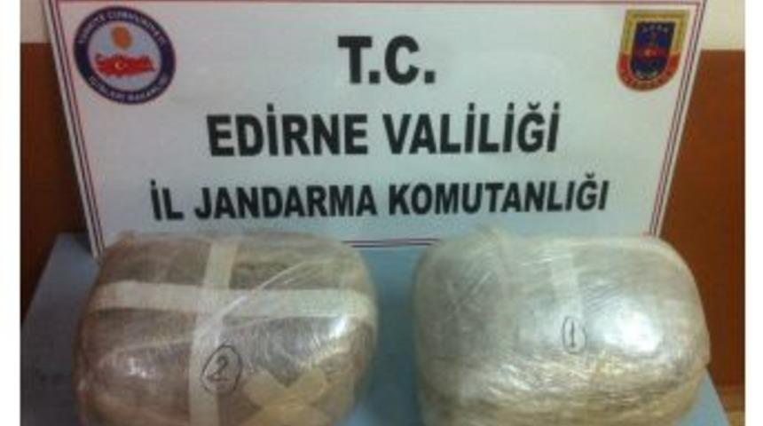 Bulgaristan Plakalı Ara&ccedil;ta Uyuşturucu Madde Ele Ge&ccedil;irildi