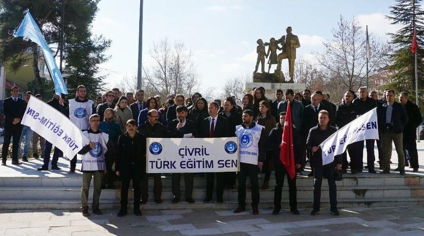 Sendikalardan Denizli&rsquo;de Darp Edilen &Ouml;ğretmen A&ccedil;ıklaması