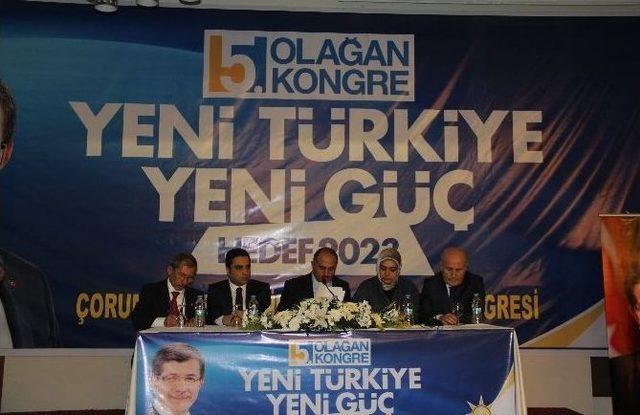 Ak Parti Çorum Merkez İlçe’de Anaç Dönemi