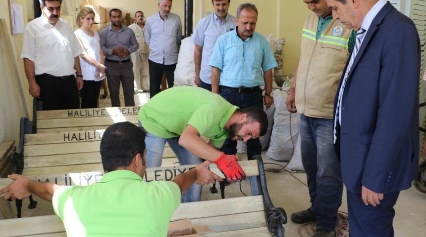 Demirkol Geri Dönüşüm Atölyesini Denetledi