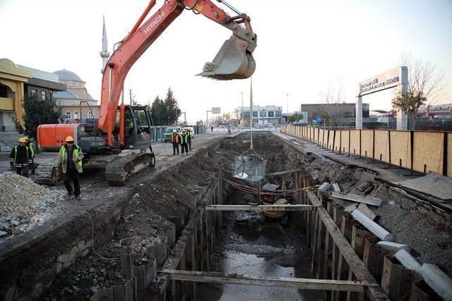 Erenler’e Dev Yağmursuyu Hattı Geliyor