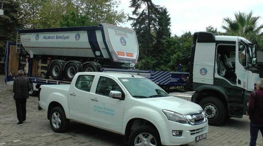 Ak&ccedil;akoca Belediyesi Ara&ccedil; Parkurunu Genişletti