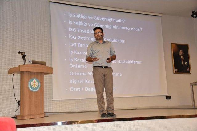 Akbaş: “iş Güvenliği İnsani Bir Görevdir”