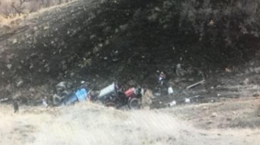 Elazığ&rsquo;da Trakt&ouml;r Kazası: 1 &Ouml;l&uuml;