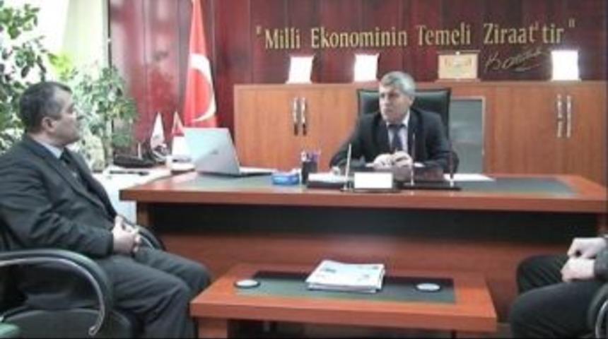 Malatya Organik Meyve Birliği Yetiştiricileri Birliği, İl Tarım M&uuml;d&uuml;rl&uuml;ğ&uuml;n&uuml; Ziyaret Etti