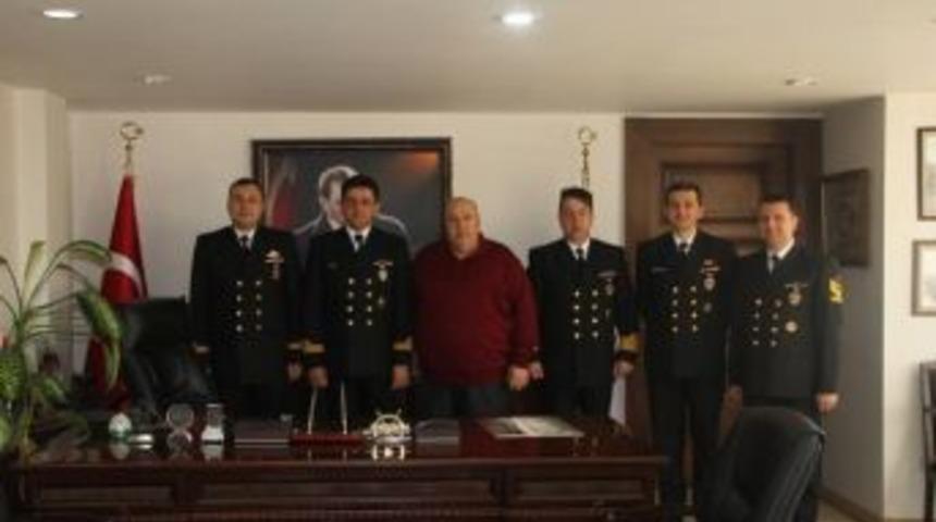 Komutanlar Başkan Timur&rsquo;u Ziyaret Etti