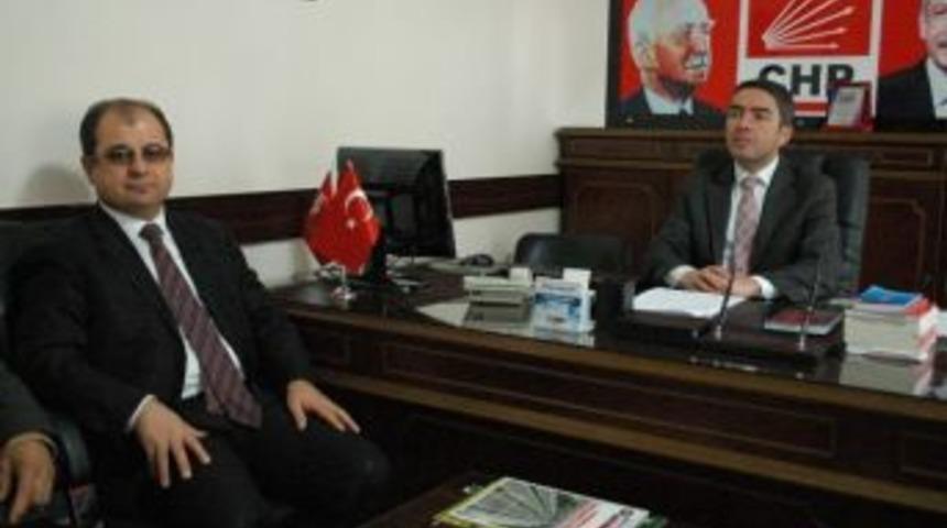 Baro Başkanı Enver Han&rsquo;dan Chp İl Başkanı Enver Kiraz&rsquo;a Ziyaret