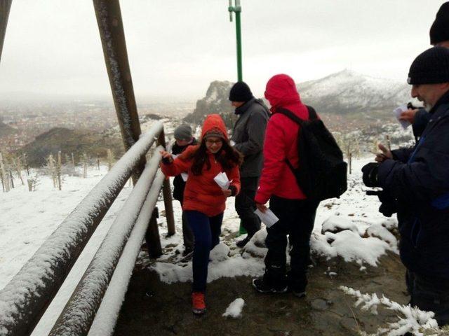 Doğaseverlerden Kent Ormanı’na Oryantiring Yürüyüş