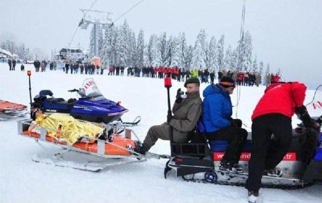 Ilgaz'da Kurtarma Tatbikatı