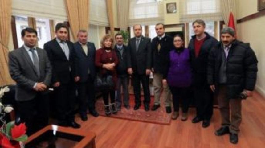 Yurtayder&rsquo;den Vali &Ccedil;omaktekin&rsquo;e Ziyaret