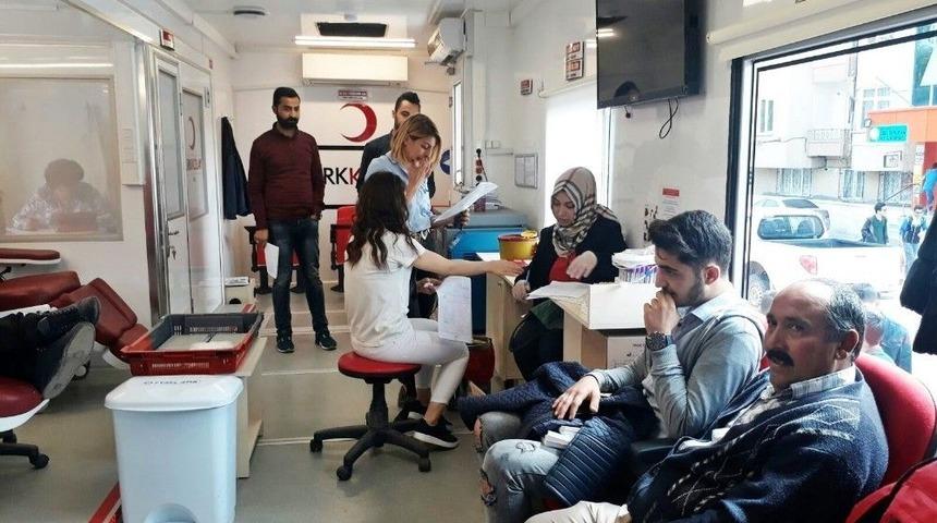 Sungurlu&rsquo;da Kan Bağışı Kampanyası