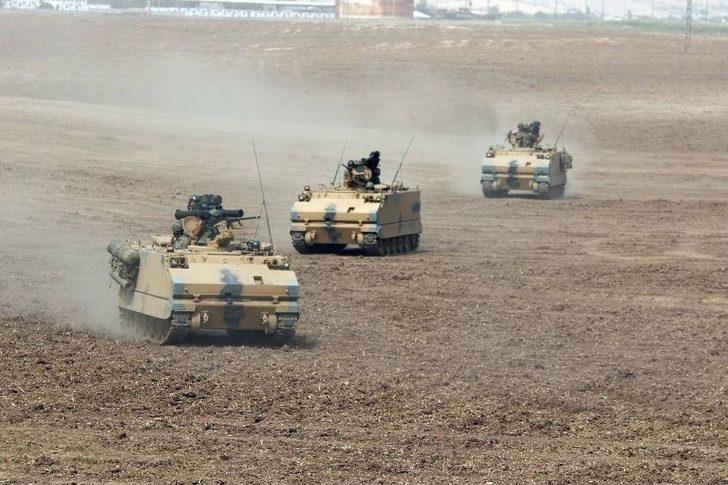 Türk Ve Irak Askerleri Tozu Dumana Kattı G1