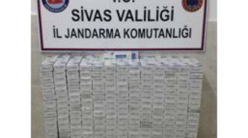 Sivas&rsquo;ta Ka&ccedil;ak Sigara Operasyonu