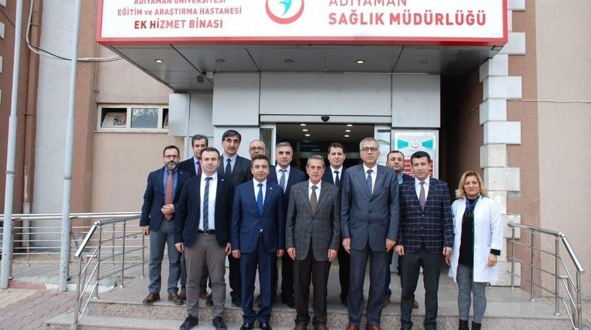 Vali Kalkancı Kurum M&uuml;d&uuml;rleriyle Bir Araya Gelmeye Devam Ediyor