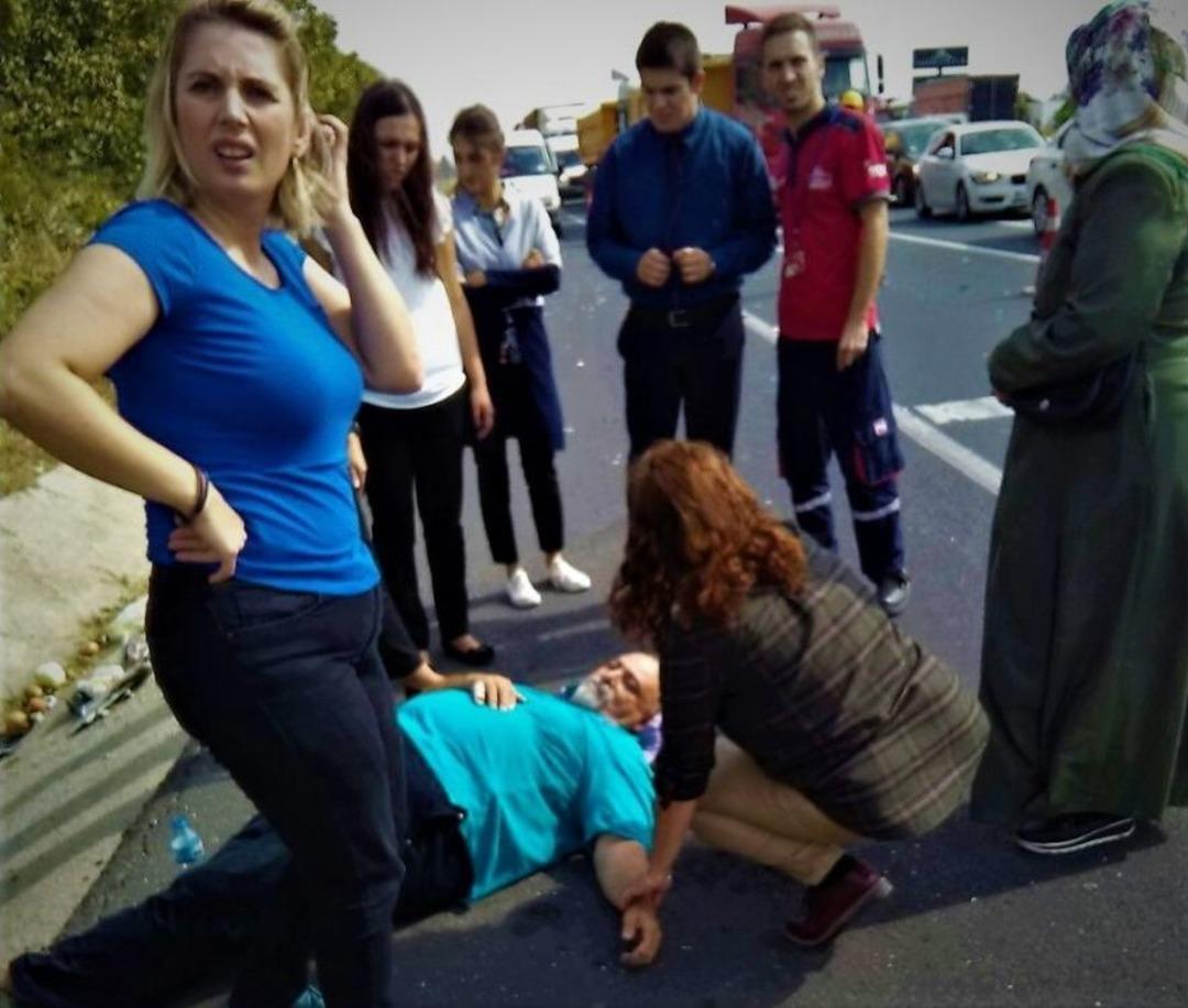 Tekirdağ&rsquo;da Trafik Kazası: 2 Yaralı