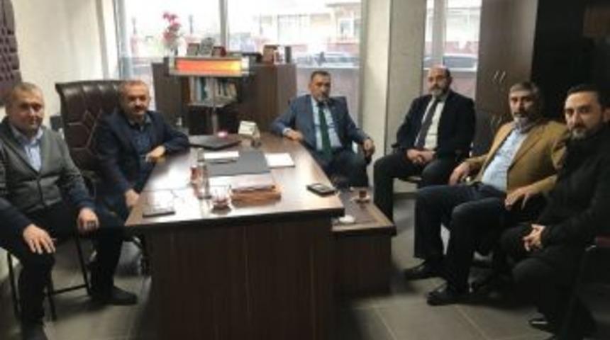 &Ccedil;etinbaş Ve Nazlı&rsquo;dan M&uuml;cahit K&ouml;ksal&rsquo;a Taziye Ziyareti