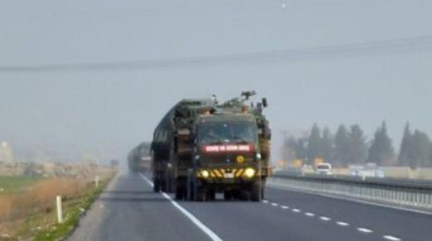 Sınıra Yapılan Askeri Sevkiyat Kızıltepe&rsquo;ye Ulaştı