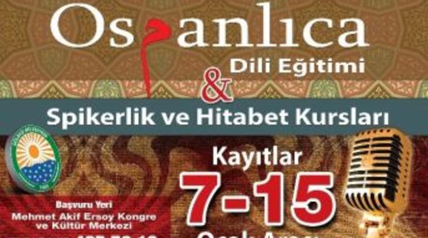 G&ouml;lbaşı Belediyesi&rsquo;nden Osmanlıca Kursu