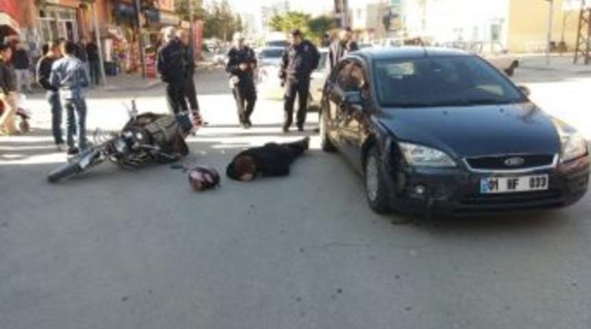 Kozan&rsquo;da Trafik Kazası: 1 Yaralı