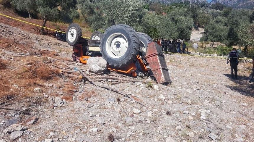 Trakt&ouml;r&uuml;n Altında Can Verdi