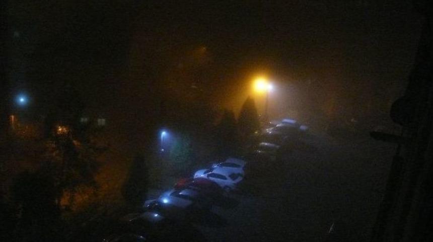 Bilecik Geceyi Sisli Ge&ccedil;irdi