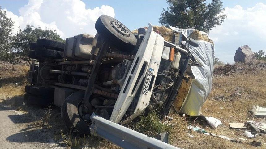 Gediz’de Trafik Kazası: 1 Yaralı