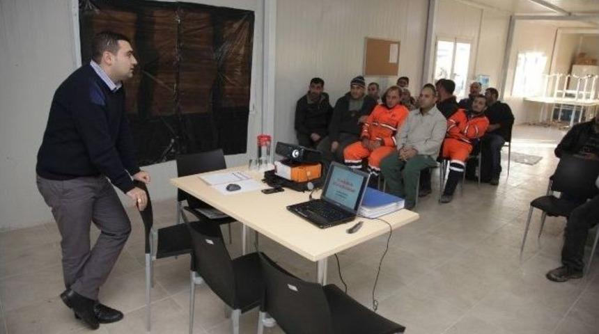 K&uuml;&ccedil;&uuml;k&ccedil;ekmece Belediyesi&rsquo;nden Personele İş G&uuml;venliği Eğitimi